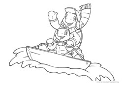 Franklin desenho para colorir 01