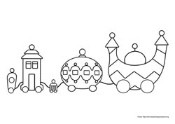 In The Night Garden desenho para colorir 01