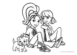 Polly Pocket desenho para colorir 09