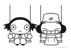 Pucca desenho para colorir 09