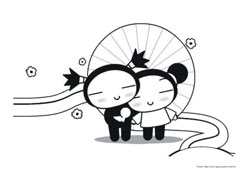 Pucca desenho para colorir 10