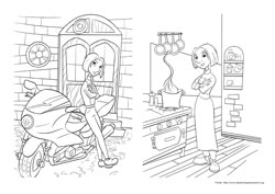 Ratatouille desenho para colorir 05 e 06