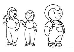 Super Fofos desenho para colorir 08 e 09